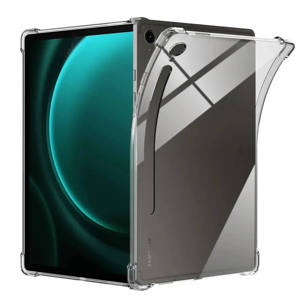 Tablet S9 Fe Accessories - Silicon Case For Samsung Galaxy Tab