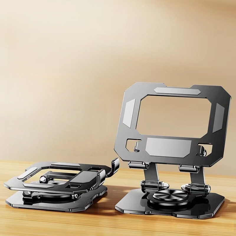 Huawei Tablet Accessories - All-Metal Foldable 360° Rotatable Desktop Stand