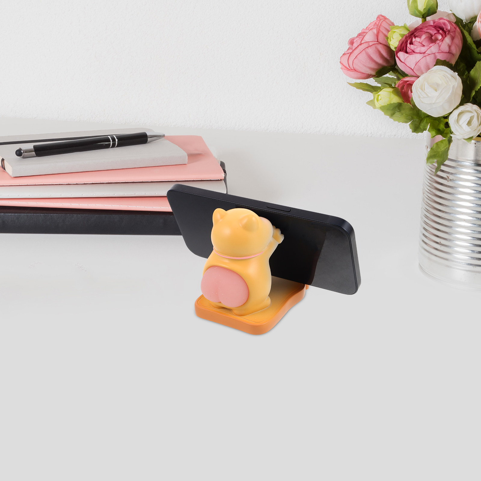 Tablet Accessory - Resin Cat Phone Holder Desk Cute
