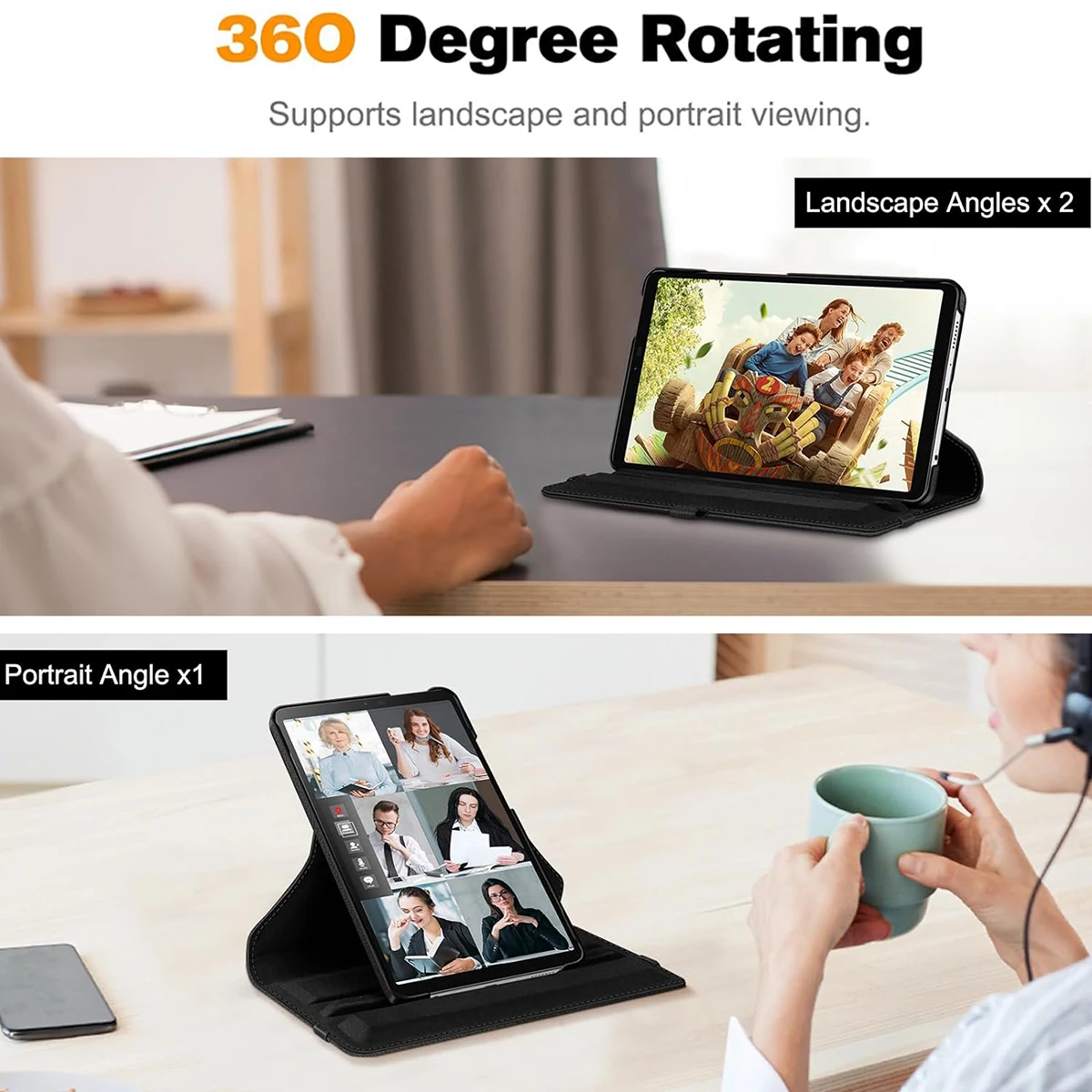 Rotating Case for Samsung Gala - đánh giá và giá Tablet A9 Accessories