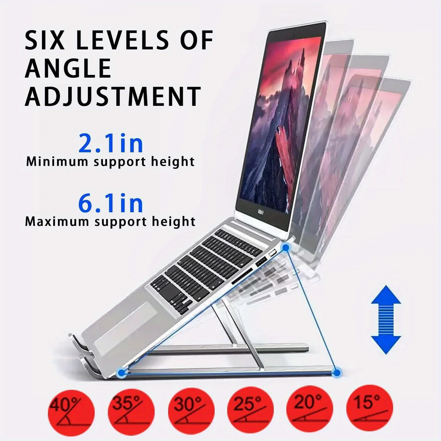 Foldable Aluminum Laptop Riser - đánh giá và giá Cooling Stand Tablet