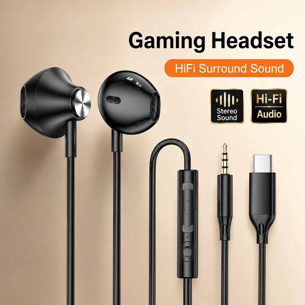HiFi Surround Headphones Bass  - đánh giá và giá Huawei Tablet Accessories
