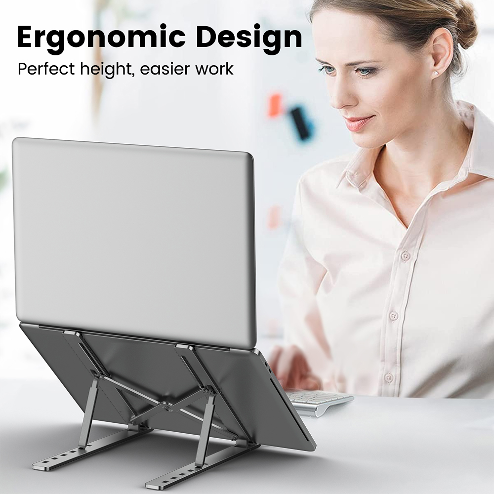 Adjustable Laptop Holder Alumi - đánh giá và giá Cooling Stand Tablet