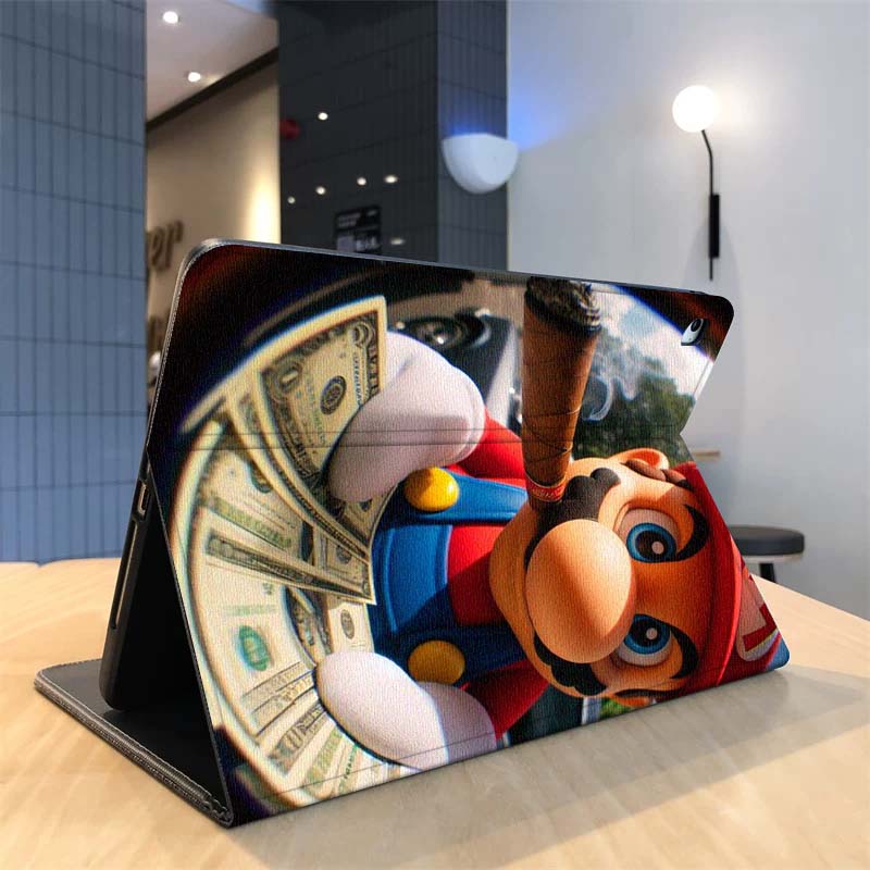 Cartoon M-Marios Art For Samsu - đánh giá và giá Tablet A9 Accessories