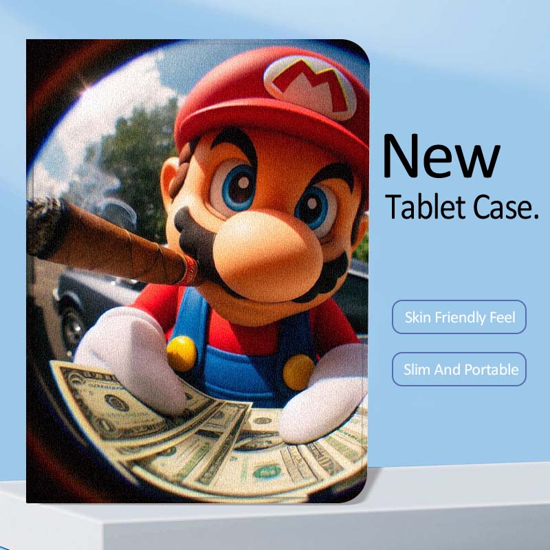 Cartoon M-Marios Art For Samsu - đánh giá và giá Tablet A9 Accessories