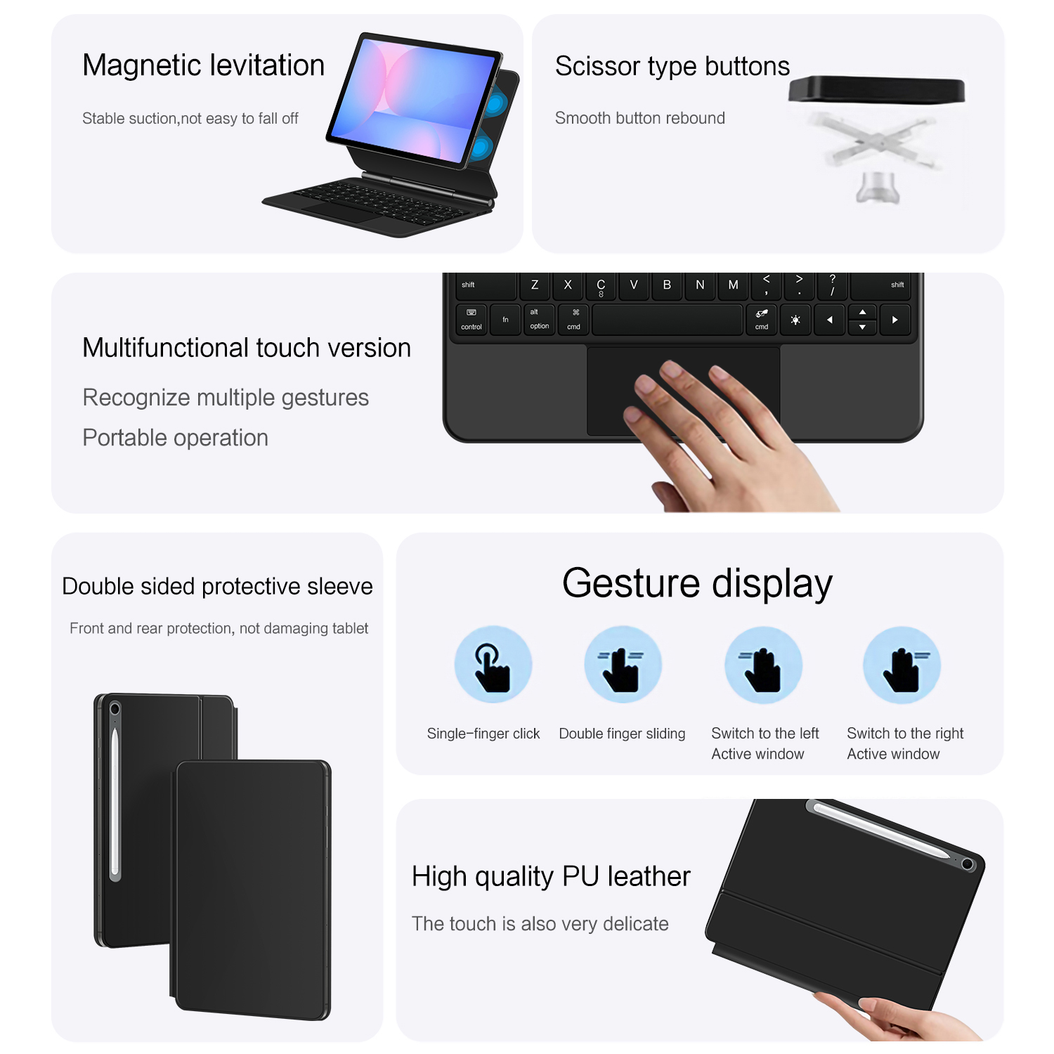 Magic Keyboard for Samsung Gal - đánh giá và giá Tablet S9 Fe Accessories