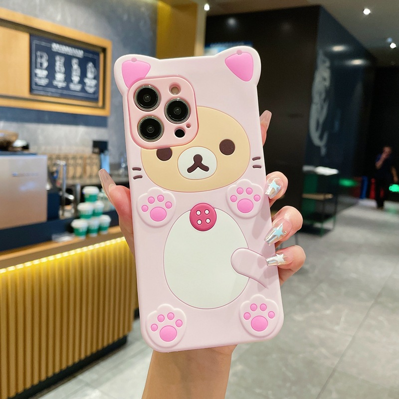 3D Cute Rilakkuma Bear For Sam - đánh giá và giá Tablet S9 Fe Accessories