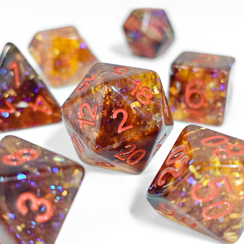 Fire Orange Confetti Resin Pol - đánh giá và giá Tablet Accessories Kit