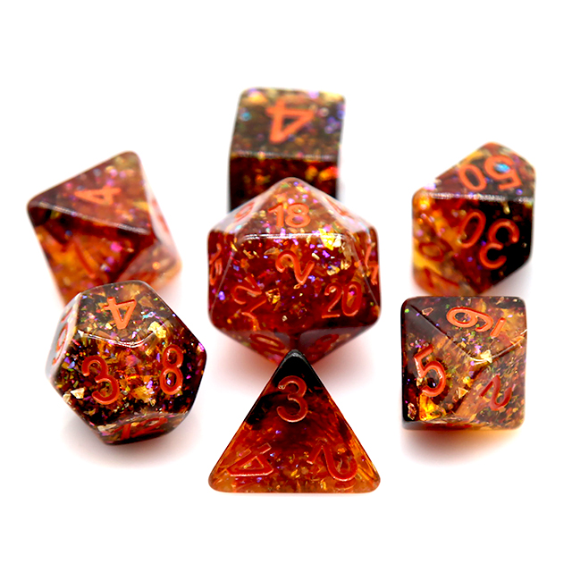 Fire Orange Confetti Resin Pol - đánh giá và giá Tablet Accessories Kit